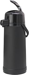 Eco-Air Airpot with Lever, 74.4oz, Glass Vacuum Insulated