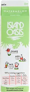 ISLAND OASIS Watermelon Frozen Beverage Mix, 32 Fluid Ounce - 12 per case.