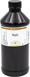 LorAnn Oils Natural Maple Flavoring, 1 Pack of 16 oz, Shelf Stable, Kosher, GMO and Gluten Free