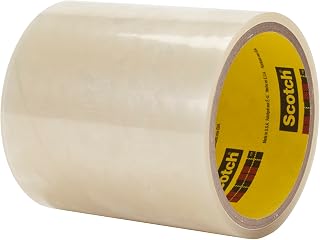 3M Adhesive Transfer Tape 467MP Clear, 12 in x 60 yd 2 mil, 4 Rolls per case
