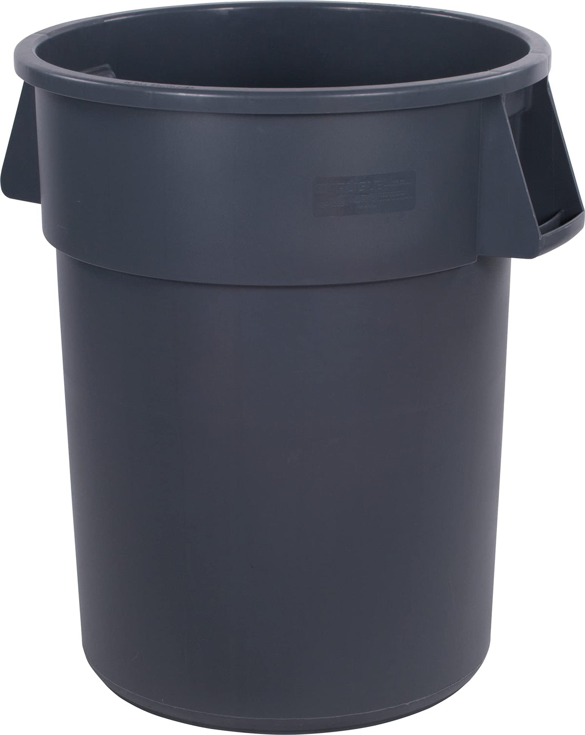 CFS Bronco Round Waste Container Only by Carlisle FoodService Products – 55.0 gallons, Polyethylene (PE), Gray, Model 34105523
