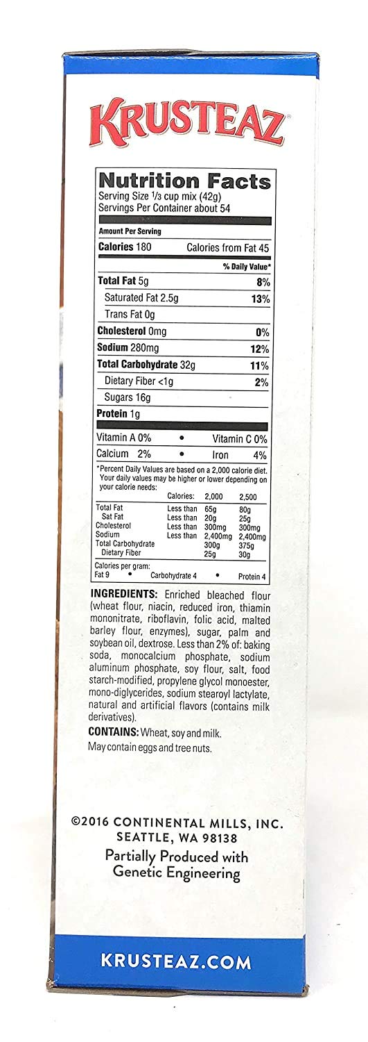 Professional All Purpose Muffin Mix by Krusteaz – 80 Ounce (Pack of 1), Model 734-0120