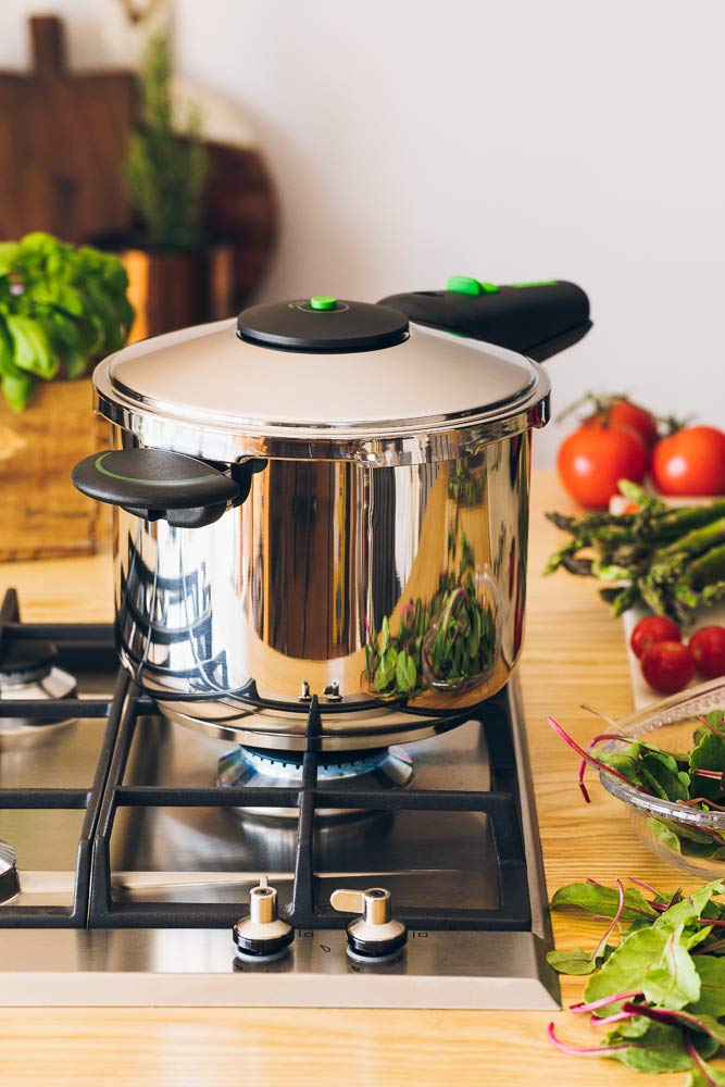Presto Pressure Cooker by Monix – 7.4 Quarts, 7 liters, Stainless steel, Model M911003