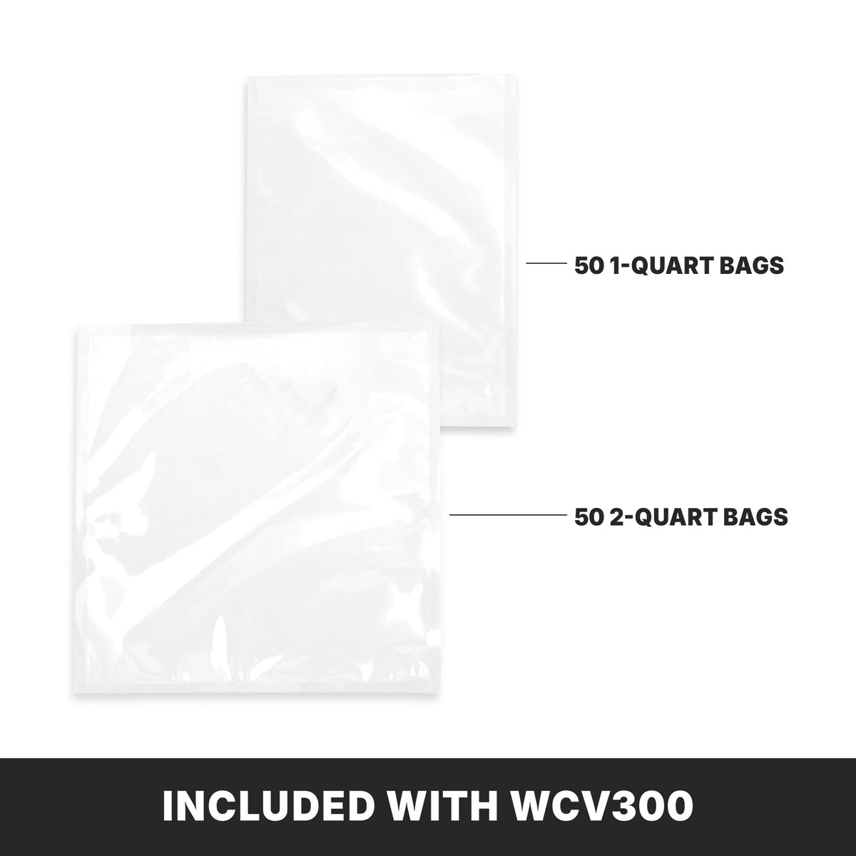 Chamber Vacuum Sealer with 2 Gallon Capacity by Waring – 2 Gallon Bag Capacity, Stainless Steel, Silver, Model WCV300