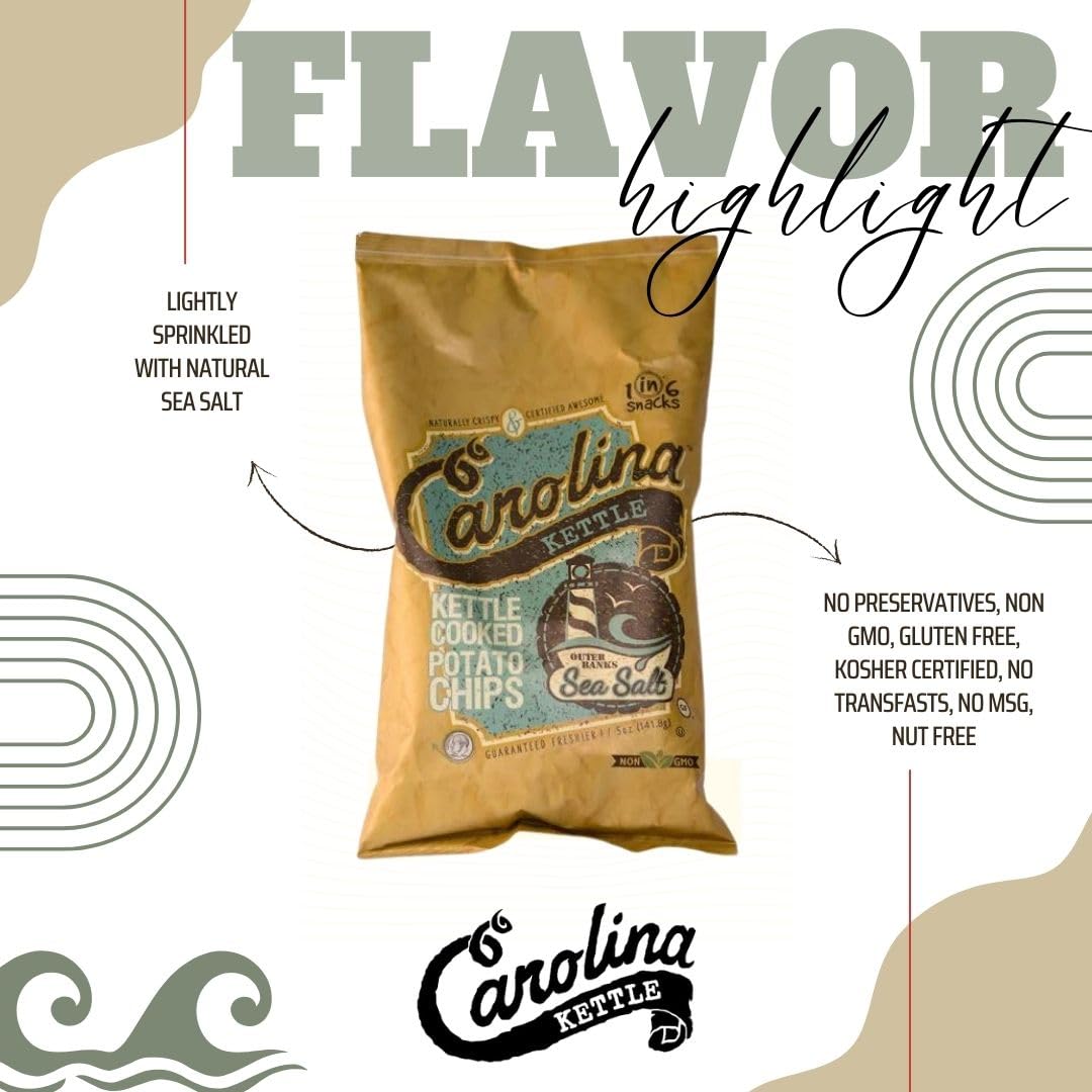 Carolina Kettle Salted / 2 Ounce (Pack of 20) / 12