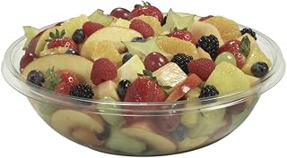 Sabert 12160A50 FreshPack Clear Round 160 oz Display Bowl - 50 / CS