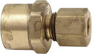 BrassCraft 66-4-2X Female Reducing Adapter Lead-Free, 1/4 by 1/8-Inch, Rough Brass