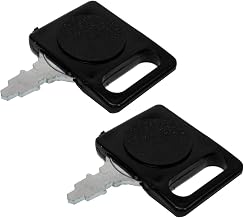Ariens (2) Genuine OEM 02460700 Lawn Tractor Ignition Key with Cap Deluxe Zoom/ZT PRO-Master 100 Stage 32" Power Brush 36"