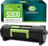 GREENBOX S2830 Toner Cartridge for 2830ND S2830DN Printer, 1 Black | 593-BBYP, GGCTW, CH00D, FR3HY, TC2RH, 3RDYK, 593-BBYO, Compatible for Dell S2830 S2830DN Printers, 8,500 Pages, 1-Pack