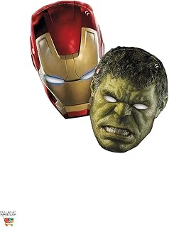 Unique Party 72144 - Avengers Age of Ultron Party Masks, Pack of 6