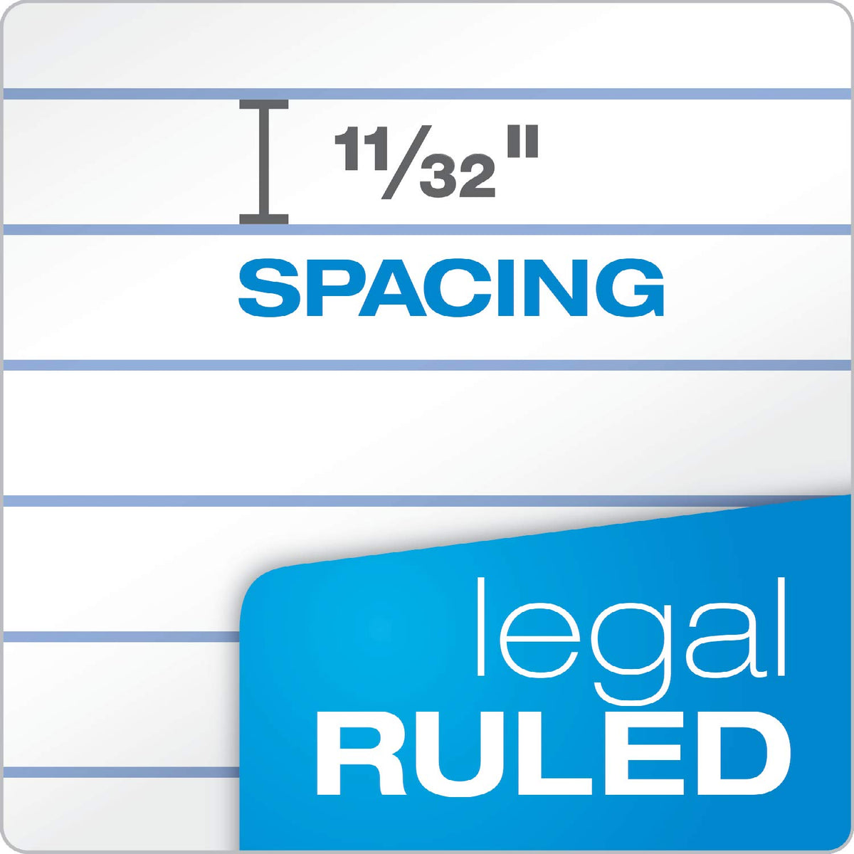 Ampad 12 / 8-1/2 x 11-3/4 / White Letter & Legal Ruled Pads