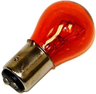 Satco S6960 Bayonet Bulb in Light Finish, 2.00 inches, Transparent Amber