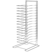 15-Slot Aluminum Pizza Pan Rack by Winco – Medium, Aluminum, Model APZT-1015