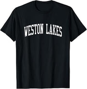 Weston Lakes TX Vintage Athletic Sports JS02 T-Shirt