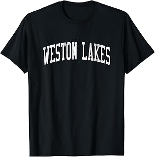 Weston Lakes TX Vintage Athletic Sports JS02 T-Shirt
