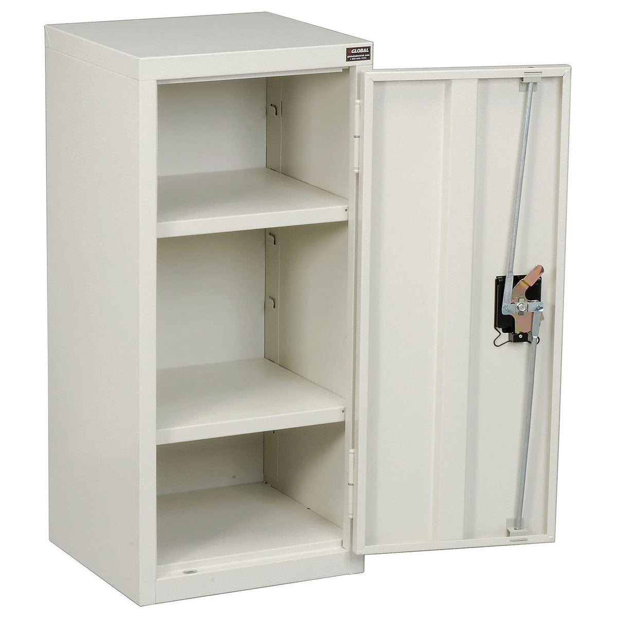 Global Industrial Off White / 13.75 inches x 30 inches x 12.75 inches / Industrial Storage Cabinets
