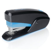Stapler, Quick Touch Reduced Effort Stapling, Compact, 15 Sheets, Black/Blue () by Swingline – Plastic, Black/Blue, Model S7064564