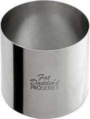 Fat Daddio's Stainless Steel Round Cake & Pastry Ring, 2 x 2 Inch