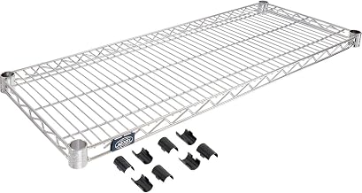 Global Industrial Chrome Wire Shelf, 36" W x 14" D