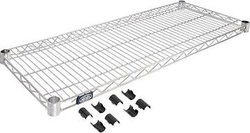 Global Industrial Chrome Wire Shelf, 36" W x 14" D
