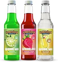Hawaiian Shaved Ice Slushie Mix 3-Pack, 12 fl oz