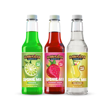 Slushie Mix 3-Pack by Hawaiian Shaved Ice – 36 Fl Oz (Pack of 1)