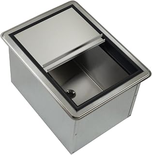 Krowne Metal D278-7 Drop-in Ice Bin 50lb Capacity w/ 7-Circuit Cold Plate