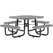 Global Industrial Gray / Industrial / 1 Picnic Tables
