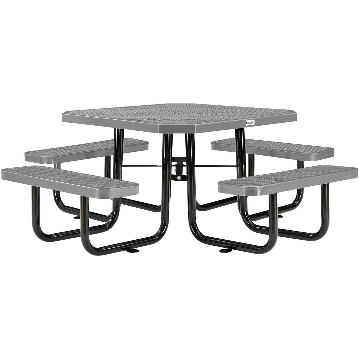 Global Industrial Gray / Industrial / 1 Picnic Tables
