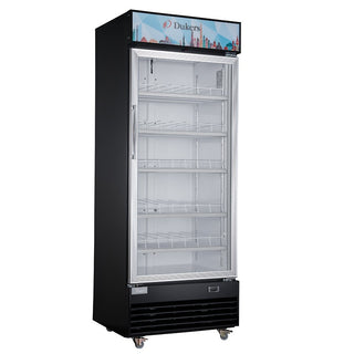 Appliance USA LG-430 Merchandiser Refrigerator by Dukers – (W x D x H): 24 3/8“ x 27 1/2” x 81 5/8”, 15.1 cubic_feet, Aluminum, Stainless Steel, Model AZ-LG430