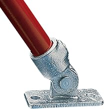 KEE KLAMP Swivel Flange Galvanized Iron Pipe Fittings - Fits 1" Schedule 40 Pipe