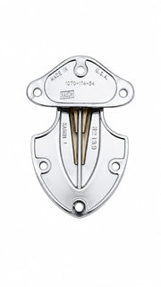 139 Series Reversible Surfacemount Hinge (Offset: Flush) by Kason – Offset: Flush, Chrome, Model 139-01