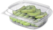 KODA CUP 8oz Tall Dome RPET Clear Hinged Lid Deli Container- 200Pcs