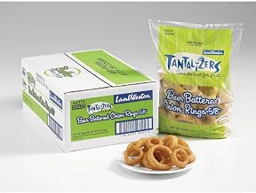 Lamb Weston Tantalizers Beer Battered Onion Ring - Appetizer, 2.5 Pound -- 4 per case.