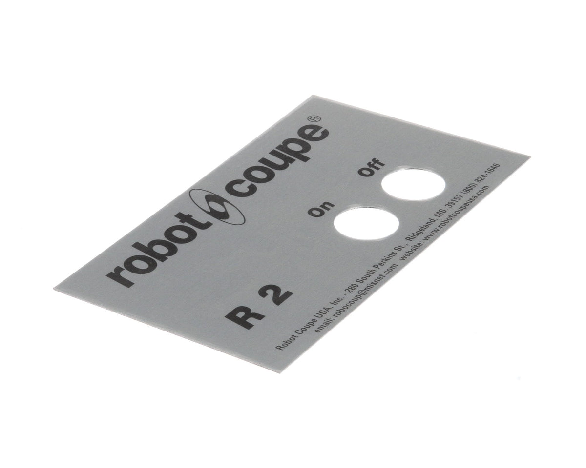 Front Plate Data by Robot Coupe – Model 400538