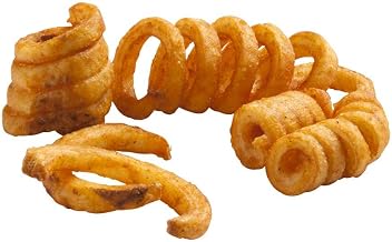Simplot SeasonedCrisp Savory Loops French Fry, 5 Pound -- 6 per case.