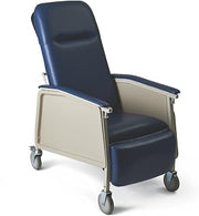 Medline FURN10200BL ComfortEZ 3-Position Recliners, Blueridge