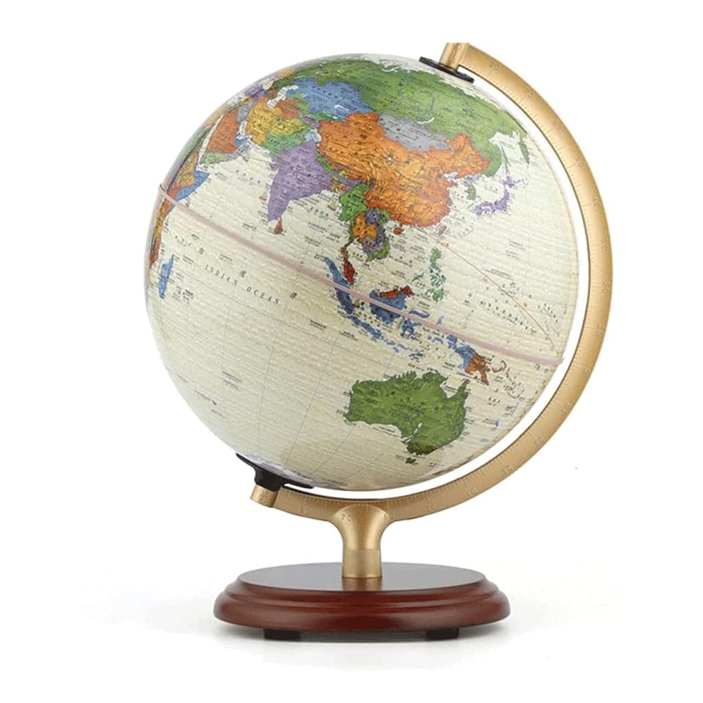 Classic Globe Desktop Educational for Adults and Kids 10 Inch... by xdgFHsy – One Size, Resin, World Globe, Model xdgFHsy