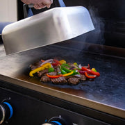 12 in. Griddle Basting Cover by PIT BOSS – Stainless Steel, Model 41151