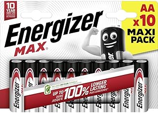 Energizer LR6 437772 1.5V Batteries (Pack of 10)
