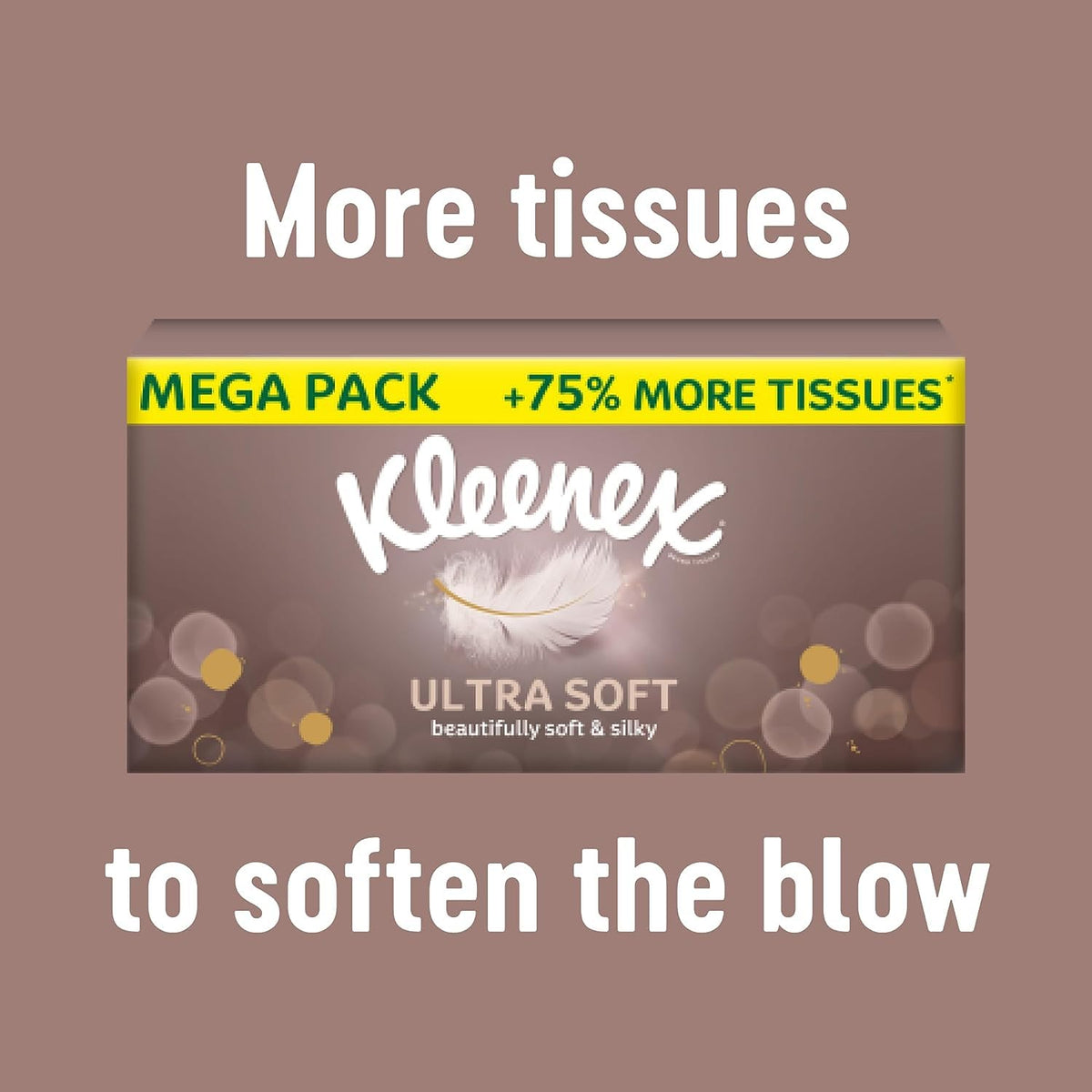 Kleenex White / 1 Count (Pack of 50) / 100 Tissues Box Tissues