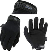Mechanix Wear Thin Blue Line Covert Tactical Gloves Large,Black