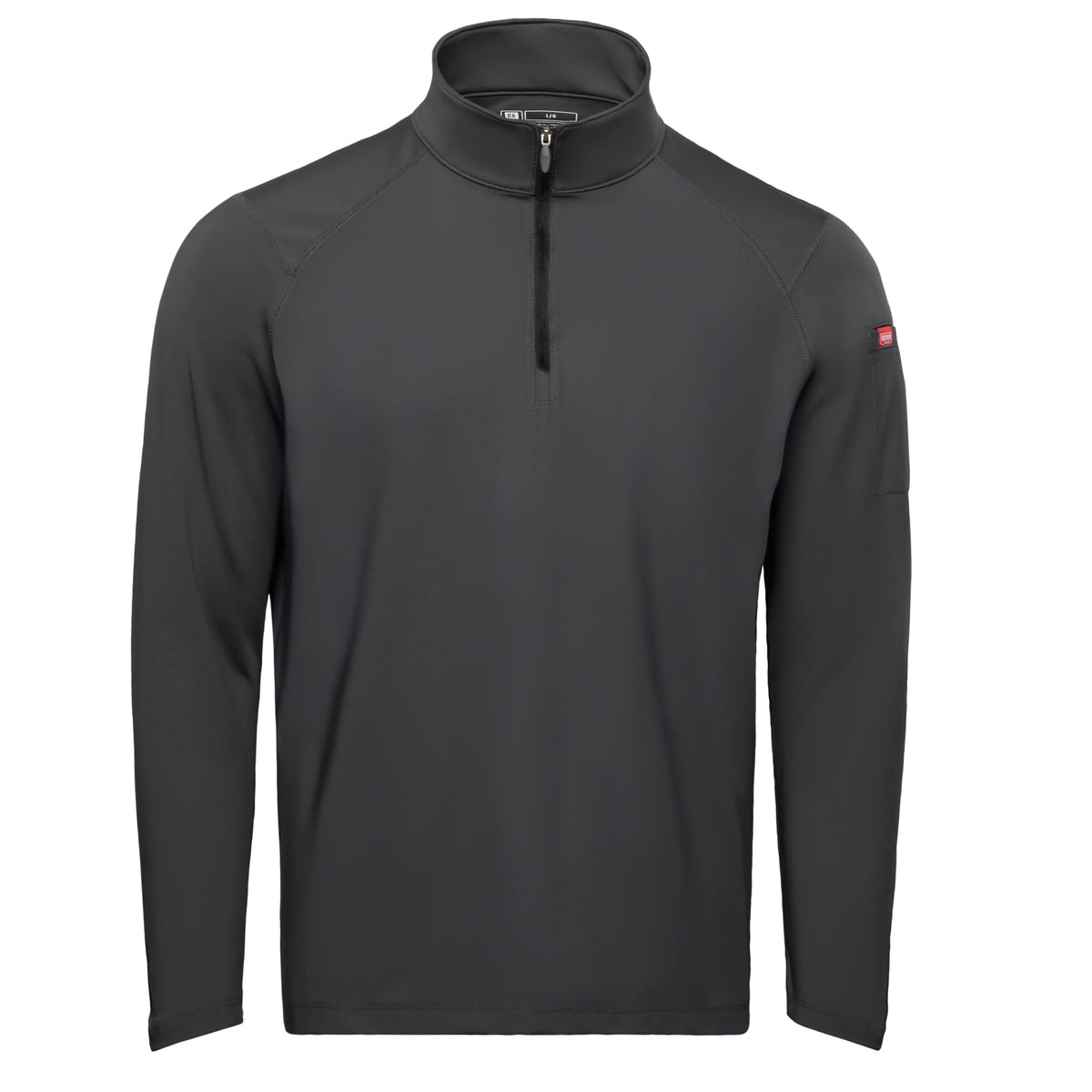 Red Kap 3X-Large / Carbon / Performance Stretch Jersey 1/4 Zip Pullover Sweaters