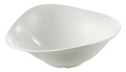 Milando Collection Elegant Melamine Bowl 3.5 Qt 18" BOX of by Yanco – 3.5 quarts, Melamine, White, Pack of 6, Model MD-918