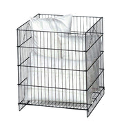 Marvolus Black Square 26" X 26" Giant Dump Bin Display by Retail Resource – 30"H x 26"W x 26" Deep, 19600.0 cubic_inches, Steel, Black, Model 1957-BLK