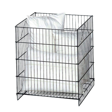 Marvolus Black Square 26" X 26" Giant Dump Bin Display by Retail Resource – 30"H x 26"W x 26" Deep, 19600.0 cubic_inches, Steel, Black, Model 1957-BLK