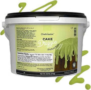 Pistachio-Flavored Cake Drizzle by Chefmaster, Edible Cake Drip Frosting for Decorating, Drip for Cakes, Cupcakes, Cookies, Donuts, 6.6 lbs