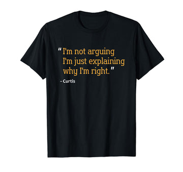 CURTIS Gift Quote Funny Birthday Personalized Name Idea T-Shirt by Custom Engineer Fathers Day Christmas Name For Men – Cotton, Black, Model CW5QPFXF78D