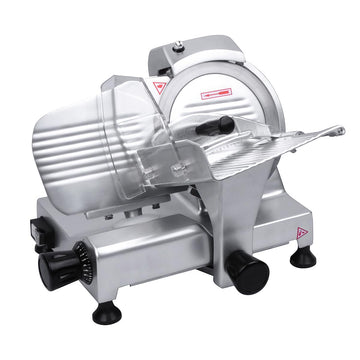 Commercial Meat Slicer by Eurodib – Aluminum, Silver, Model HBS-195JS