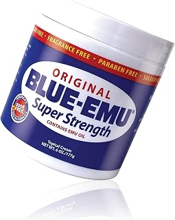 BLUE-EMU Original Super Strength Cream, Soothing Muscle & Joint Support, 6 Oz